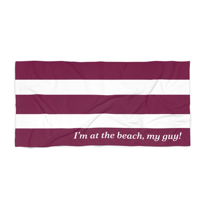 Love Me Too Beach Towel